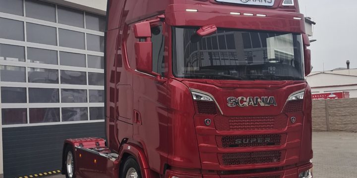 Nová „tablet“ Scania NTG S 500